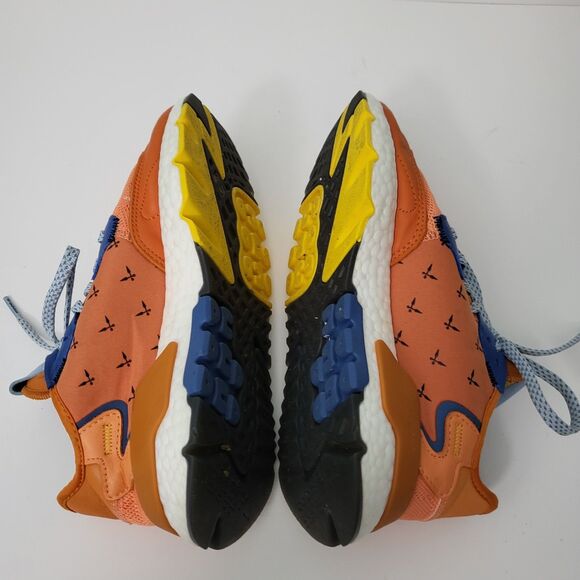 ADIDAS X  NINJA Nite Jogger Mens 6 Time In Sneakers Orange Amber Tint Q47199 - Picture 6 of 12